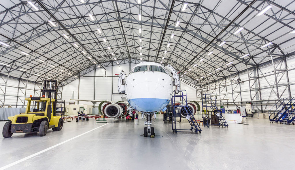 Aircraft maintenance hangar facility